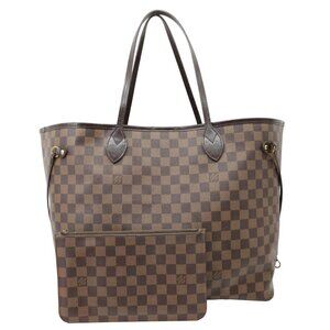 Louis Vuitton  Neverfull GM Damier Ebene Shoulder Bag Brown